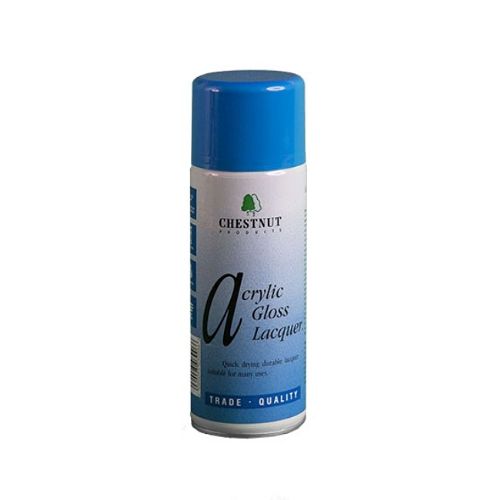 Chestnut acrylic gloss lacquer - 400ml CFC free aerosol